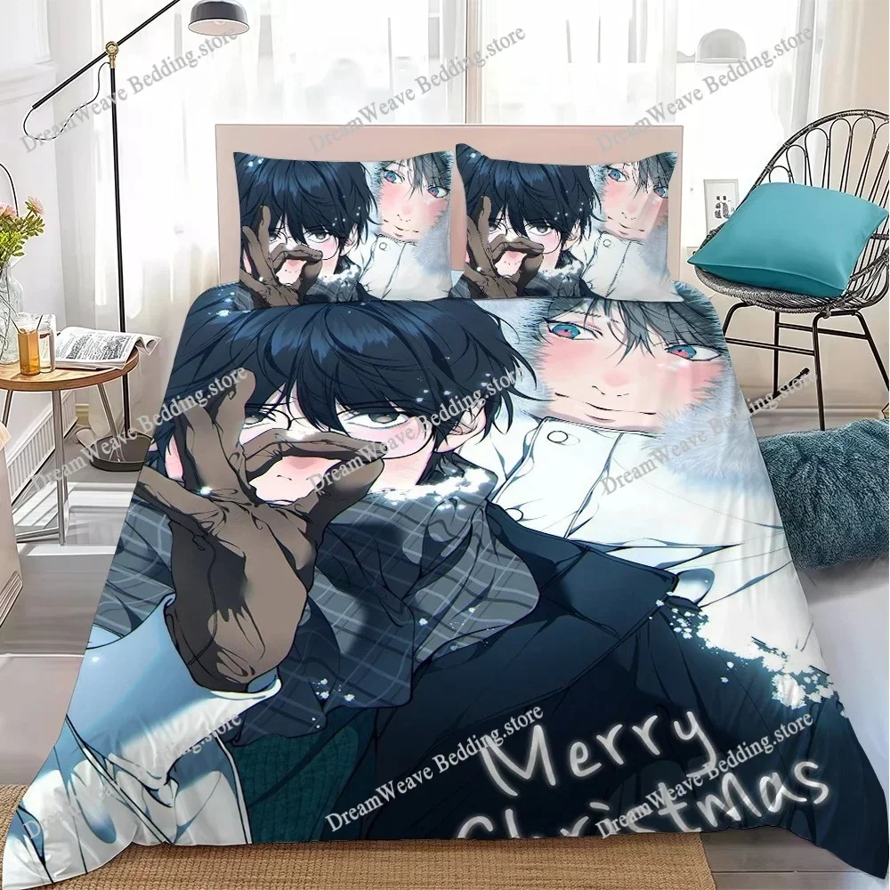 L-losts in the C-clouds Duvet Cover Set Home Style Bedding Soft Laundry Cotton Bed Student Dormitory Gift519