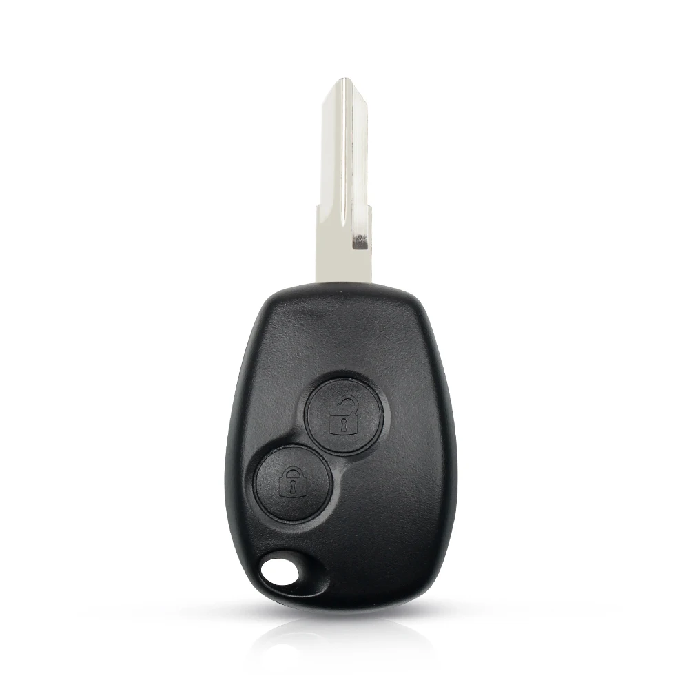 KEYYOU 2 Button Remote Car Key Shell Fob Key Case For Renault Duster Clio DACIA 3 Twingo Logan Sandero Modus For Nissan Alarm