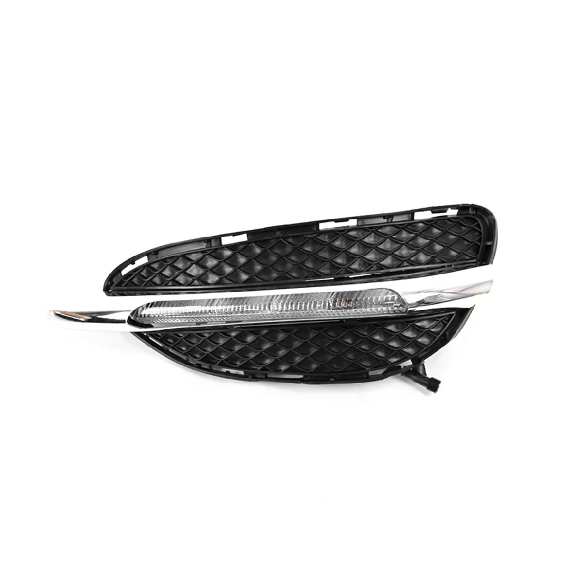 زوج واحد من مصابيح النهار عالية الجودة لسيارة Mercedes-Benz E-Class W212 (E180, E200, E260, 2014-2015) -T45C