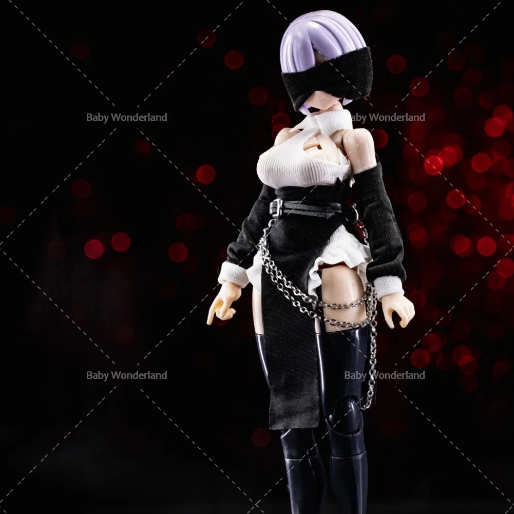 

In Stock C-011 1/12 Scale Anime Nuns Set Clothes Accessories Model Fit 6'' Female Soldier Action Figure Body Dolls