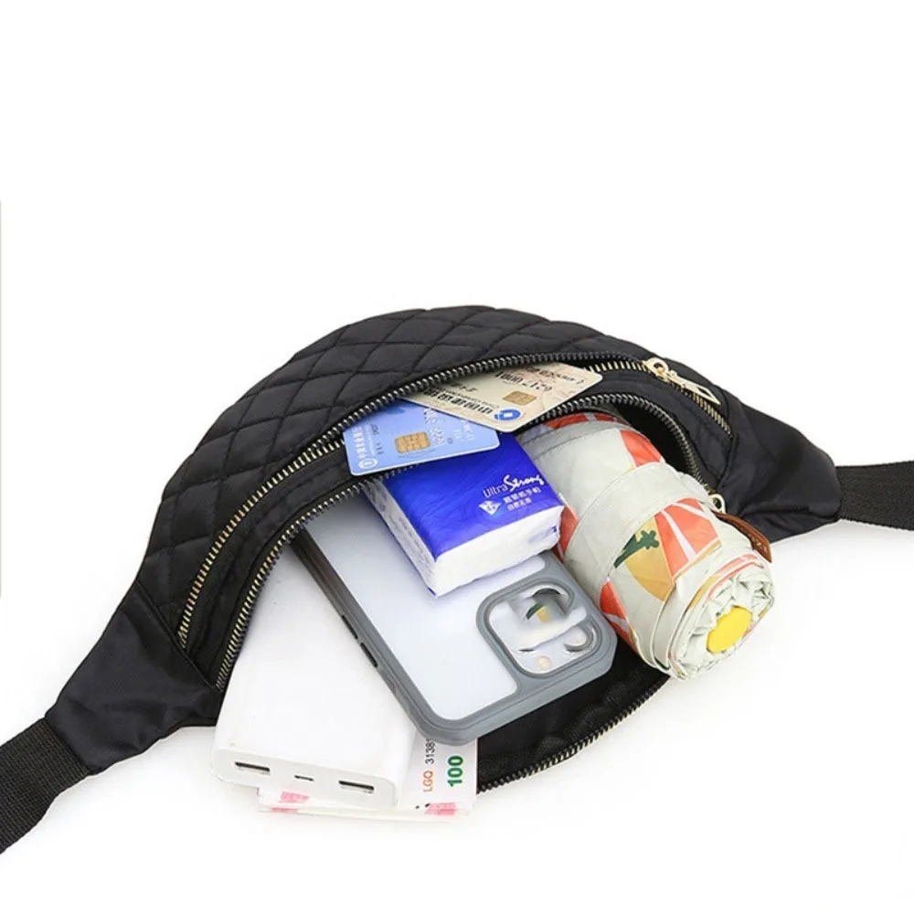 Модная клетчатая поясная сумка, водонепроницаемая сумка, оксфордский кошелек, повседневная нагрудная сумка на открытом воздухе