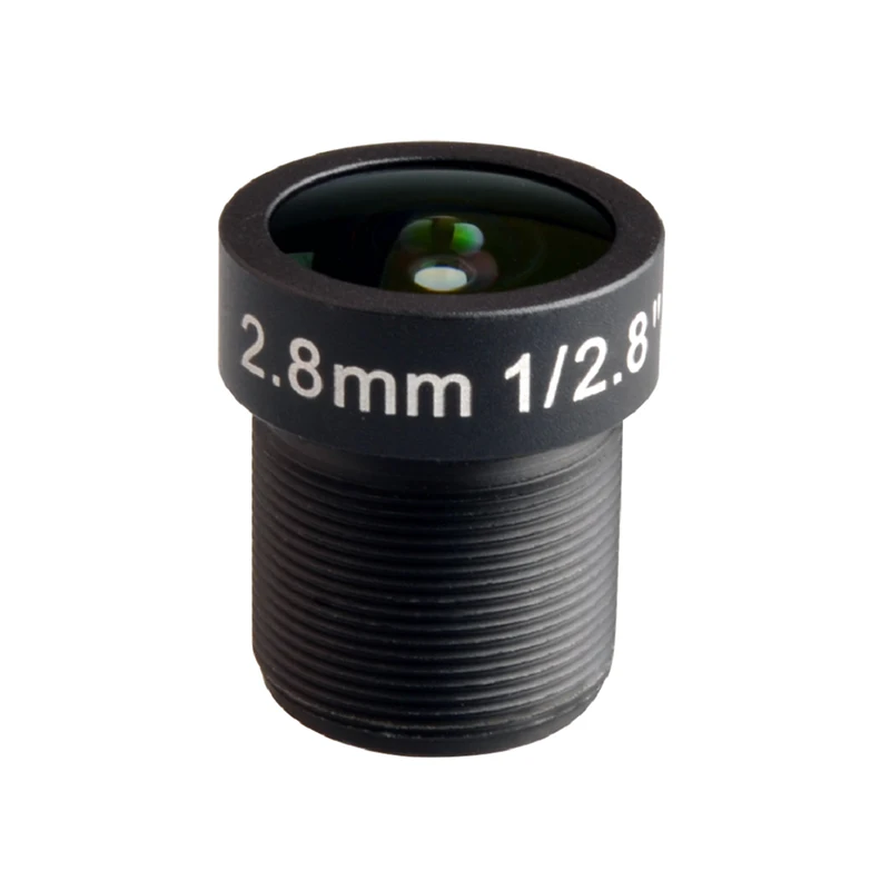 

1/2.8" 2.8mm M12 Lens F2.0 S-Mount Wide Angle Board Lens 2MP HD CCTV Lens for CCTV IP Security Network Camera SL-0041