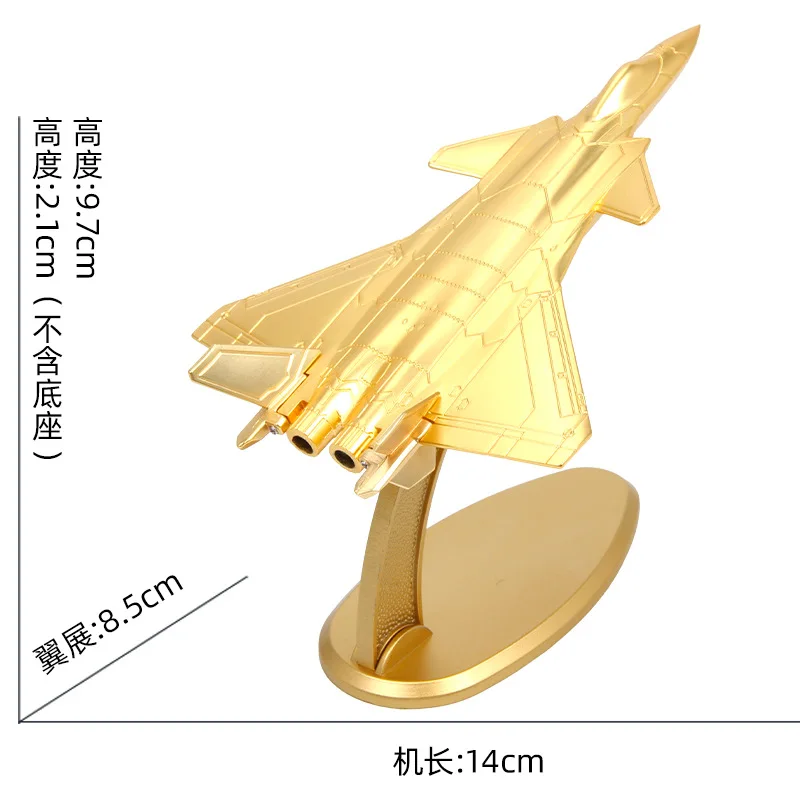 Collectible Fighter J-20 J-35A diecast Alloy Model Commemorative Edition Pure Alloy Construction for Aviation Lovers Gifts