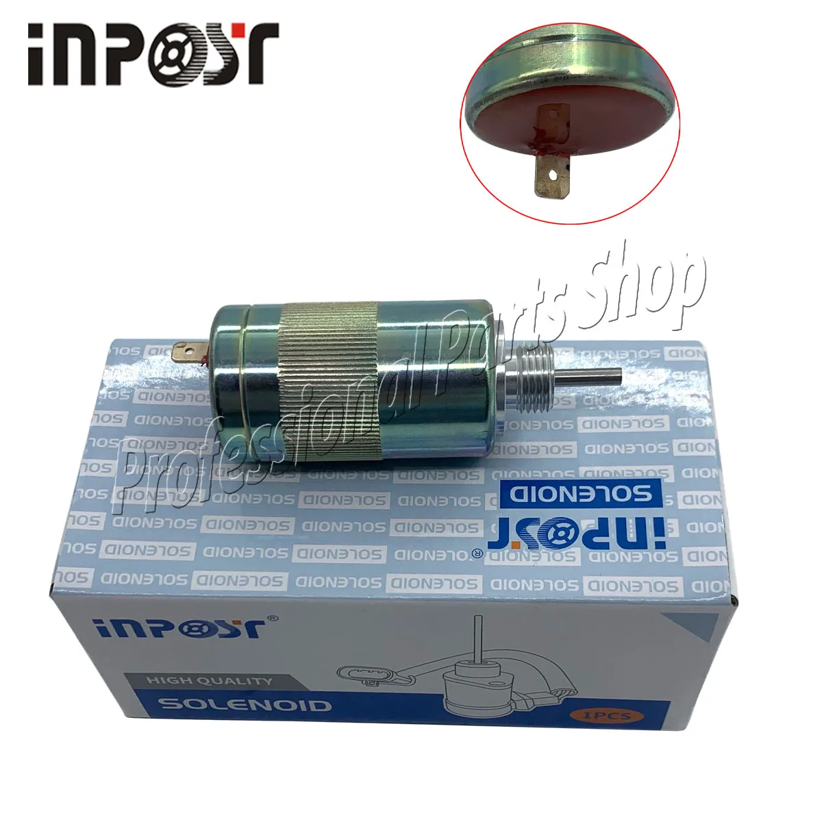 185206085 185206082 24v Fuel Shutoff Solenoid 02/630300 For JCB Construction 804 803 8014 8017  185206084