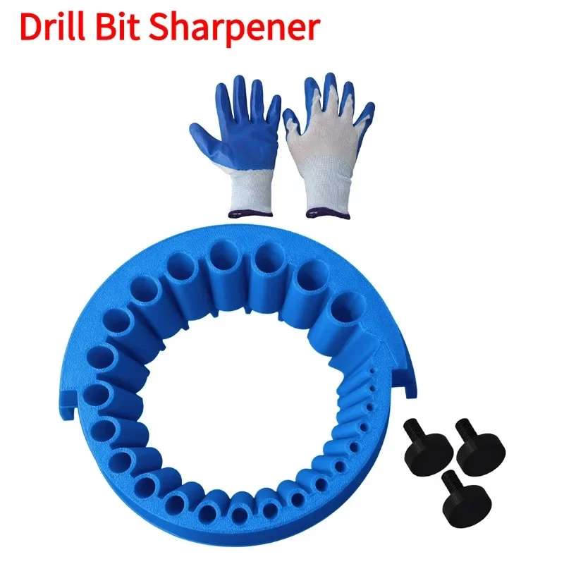 

Drill Bit Sharpener 2mm To 13mm Power Drill Bit Grinding Attachment Multi-function Old Drill Bit Grinder Power Tool Accessories
