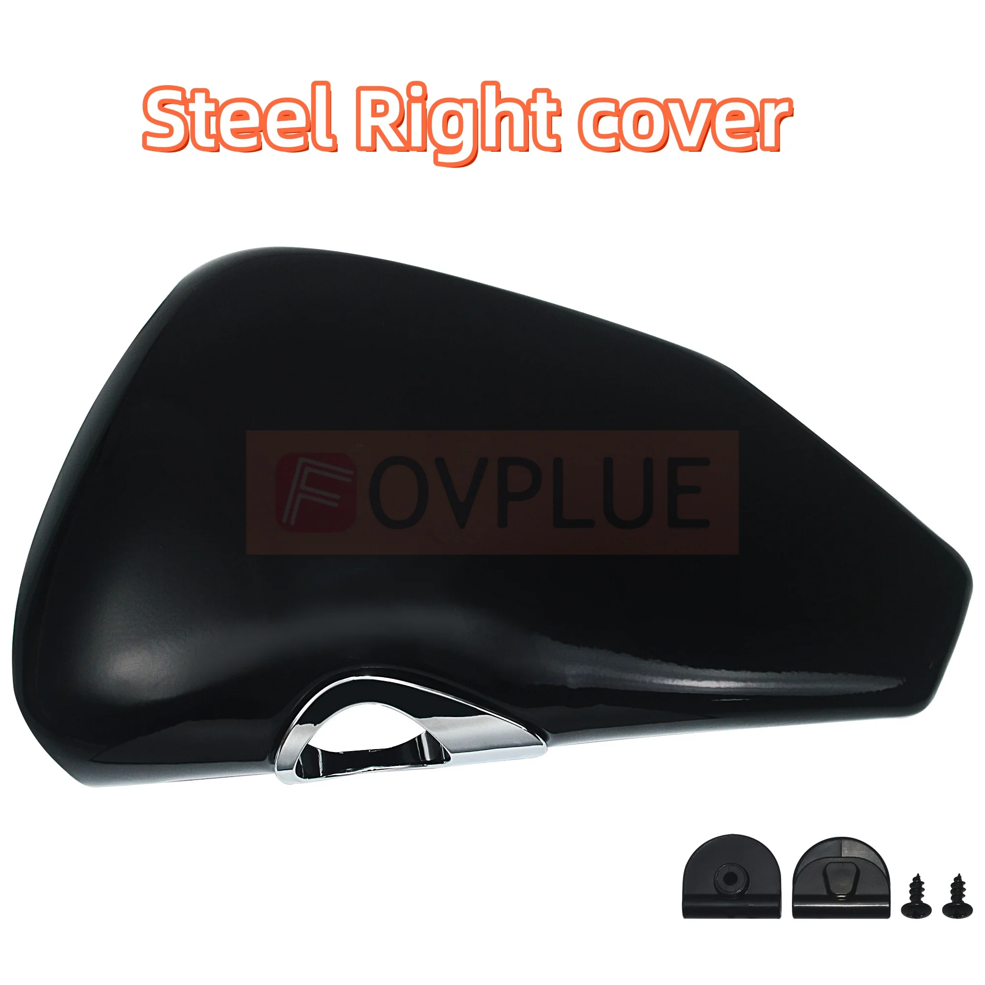 Links Rechts Motorfiets Batterij Side Staal Beschermende Covers Voor Harley Sportster Custom XL1200C Iron 883 XL883N XL1200X 2014-2022