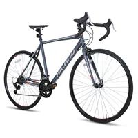Hiland Road Commuter Bike 700C Wheels 14 speeds Shimano Racing Bike for Men Womens