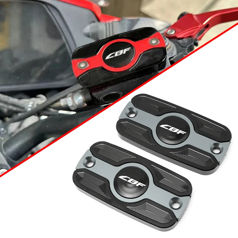 

Motorcycle Front Brake Reservoir Fluid Tank Oil Cup Cover For Honda CBF 500 600 2004-2007 CBF600S 2004-2014 CBF1000 2006-2012