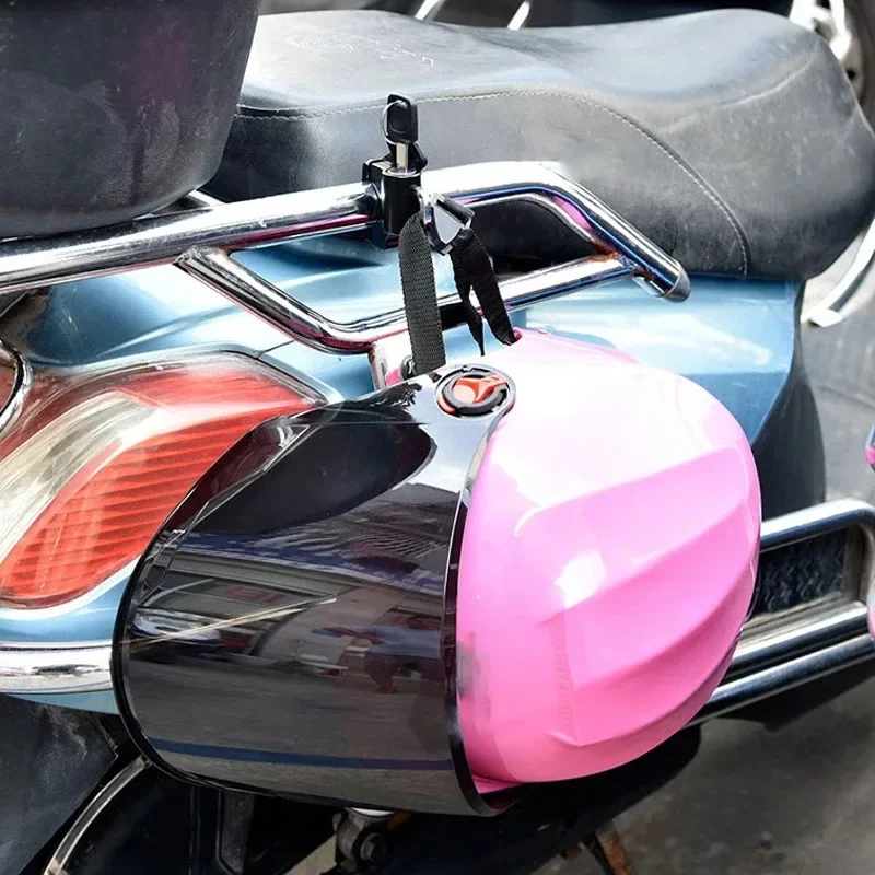 New Motorcycle Anti-theft Helmet Lock Handlebar Installation Can Be Applied To 22mm-26mm Handlebar Installation Universal