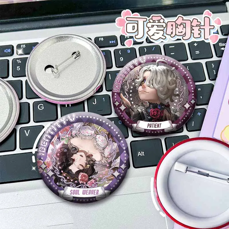 Horror Game Peripheral Identity V Brooch Soul Weaver Acrobat Female Dancer Icons Badge Backpack Clothes Lapel Pins Accessories