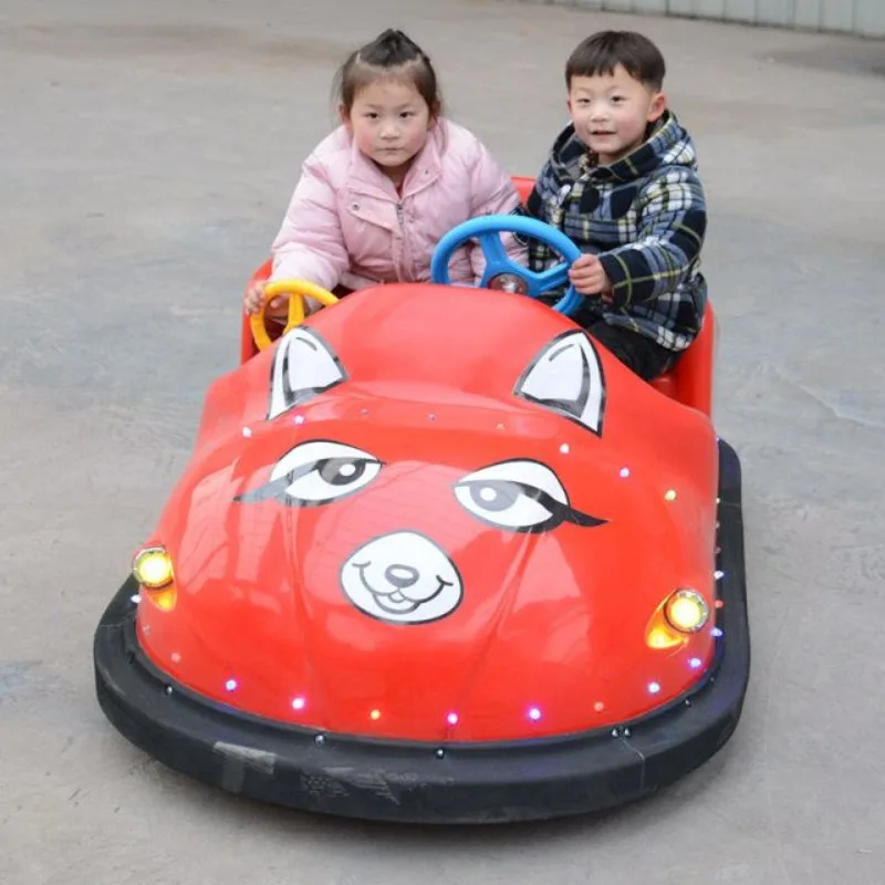 China Factory Antina 24V Fiberglass Indoor/Outdoor Educational Kids Bumper Car for Shopping Mall Amusement Ride