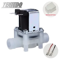 16MM pagoda drinking NC NO water pure water machine water inlet out discharge plastic solenoid valve tube hoop 12V 24V 220V