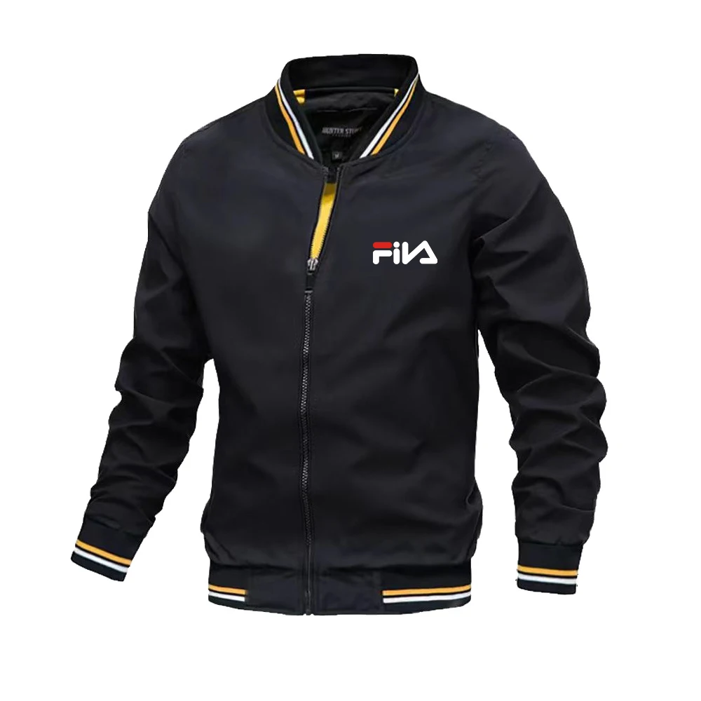 سترة بسحاب للحماية من الأشعة فوق البنفسجية كاجوال رياضية مريحة في الهواء الطلق لربيع الخريف ملابس يومية مطبوعة عصرية