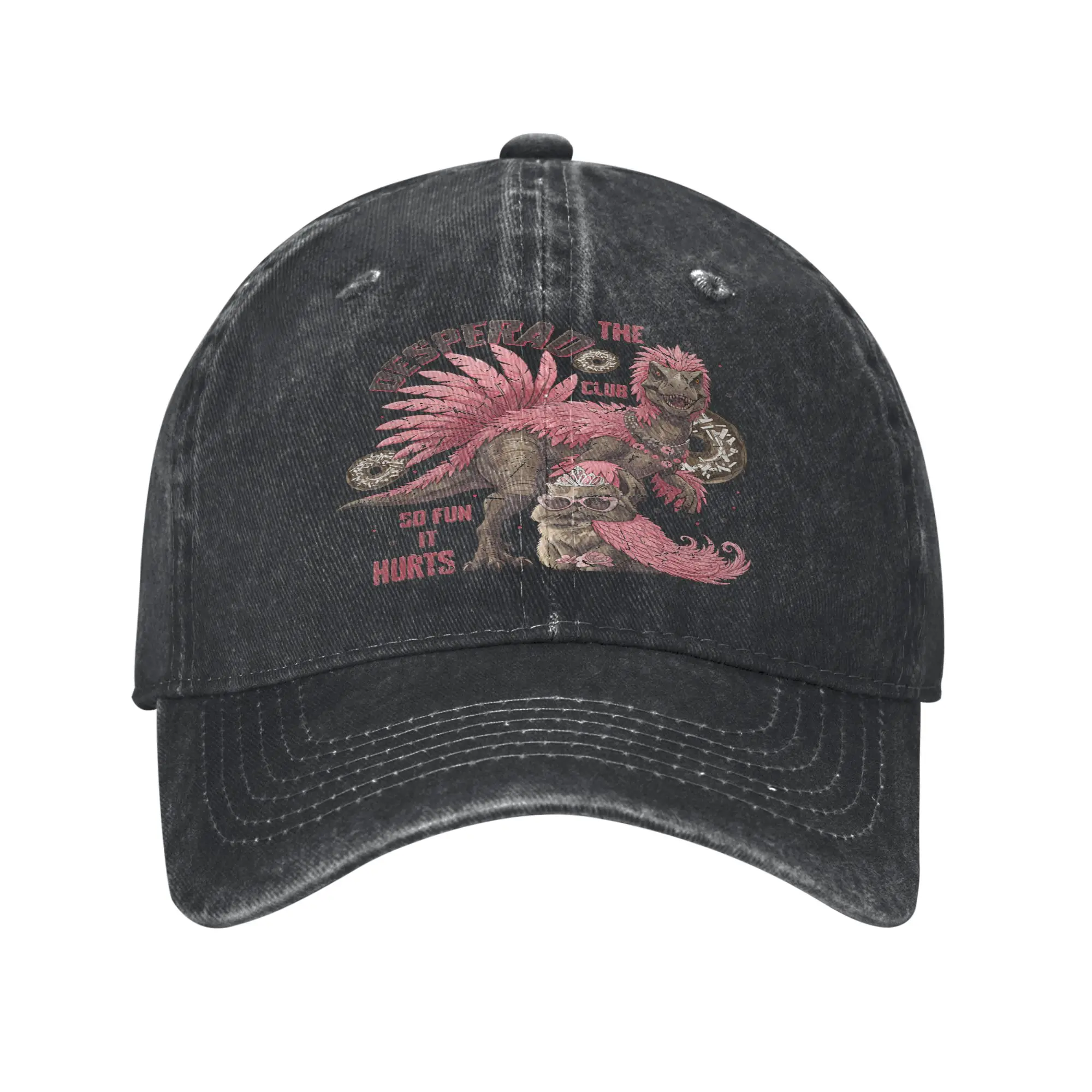 The Desperado Club Sign Donut Princess Cat Cap  Vintage Baseball Cap Hats Visor Protection Snapback Cotton tops gorras