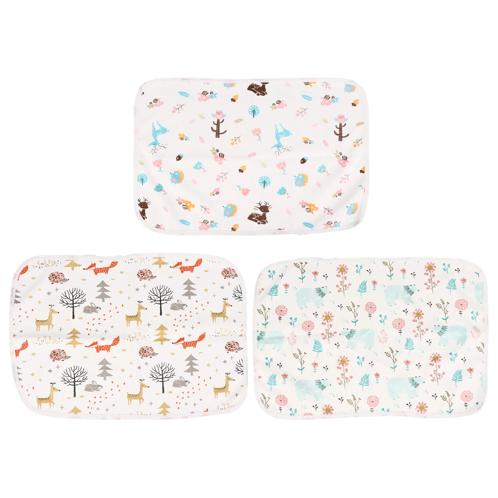 

3 Pcs Pure Cotton Urine Pad Waterproof Sheets Mattresses Changing Pads & Covers Diapers Urinal Washable Baby Accessory Newborn