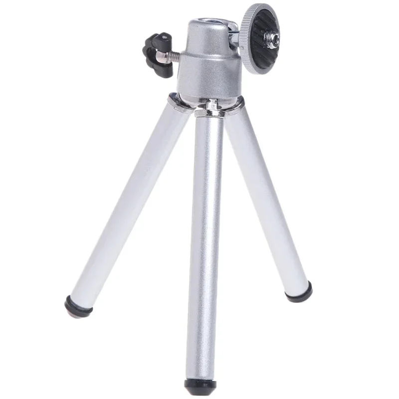 Super Mini Level Tripod for 1/4 Adapter Holder Metal Aluminum Tripod