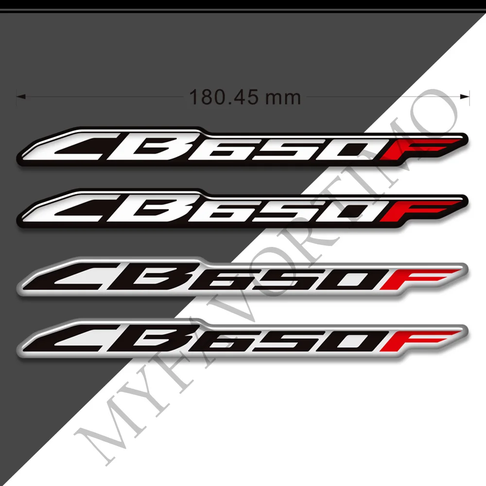 

For Honda CB650F CB 650F 650 F Motorcycle Protector Tank Pad Gas Fuel Oil Kit Knee Fish Bone Emblem Logo 3D Stickers Decals