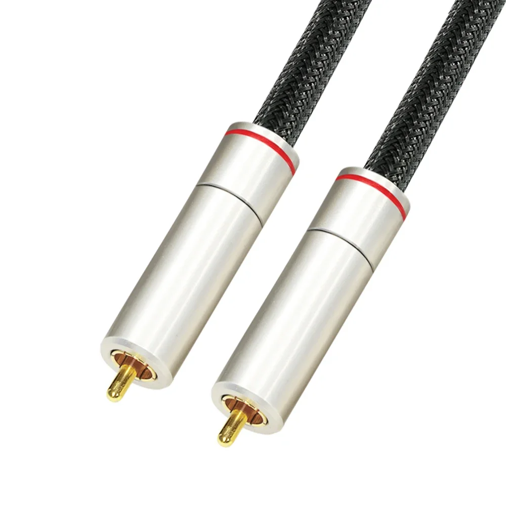 AVplay AV-0808 50/75/110 Ohm AES EBU RAC USB tipo C RCA macho hembra XLR a 3,5/6,35mm TRS DAC DDC reloj Cable Digital