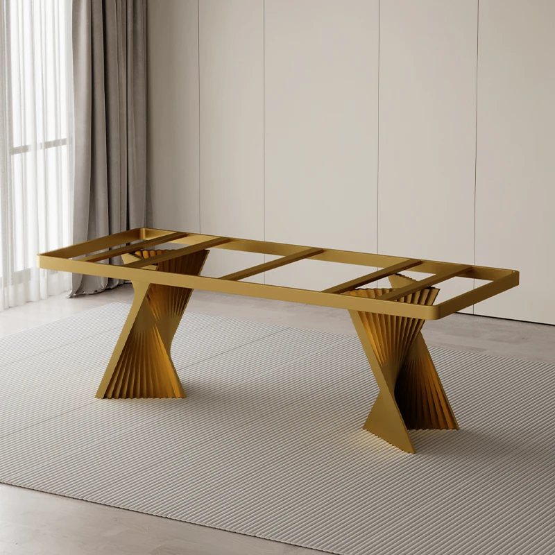 

Italian stainless steel table feet table legs bracket marble slate feet desk legs tea feet desk legs