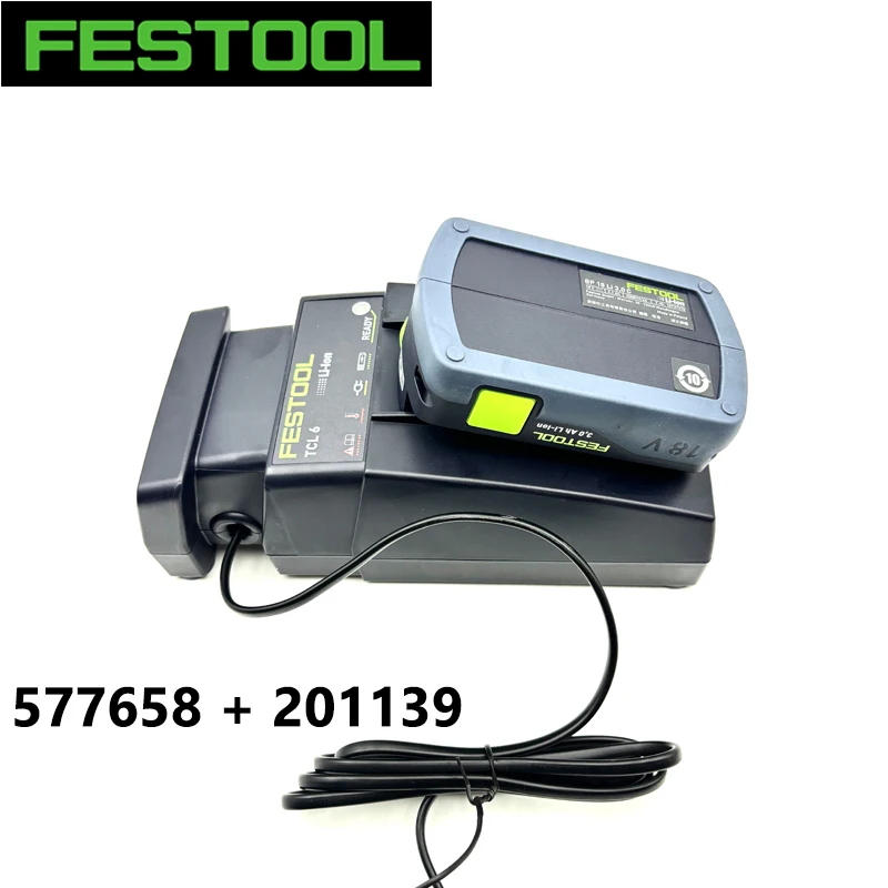 Imagem -04 - Bateria Compacta Festol Highpower Carregador Tcl para Bateria de 10.8 v a 18 v Bateria 3ah5ah
