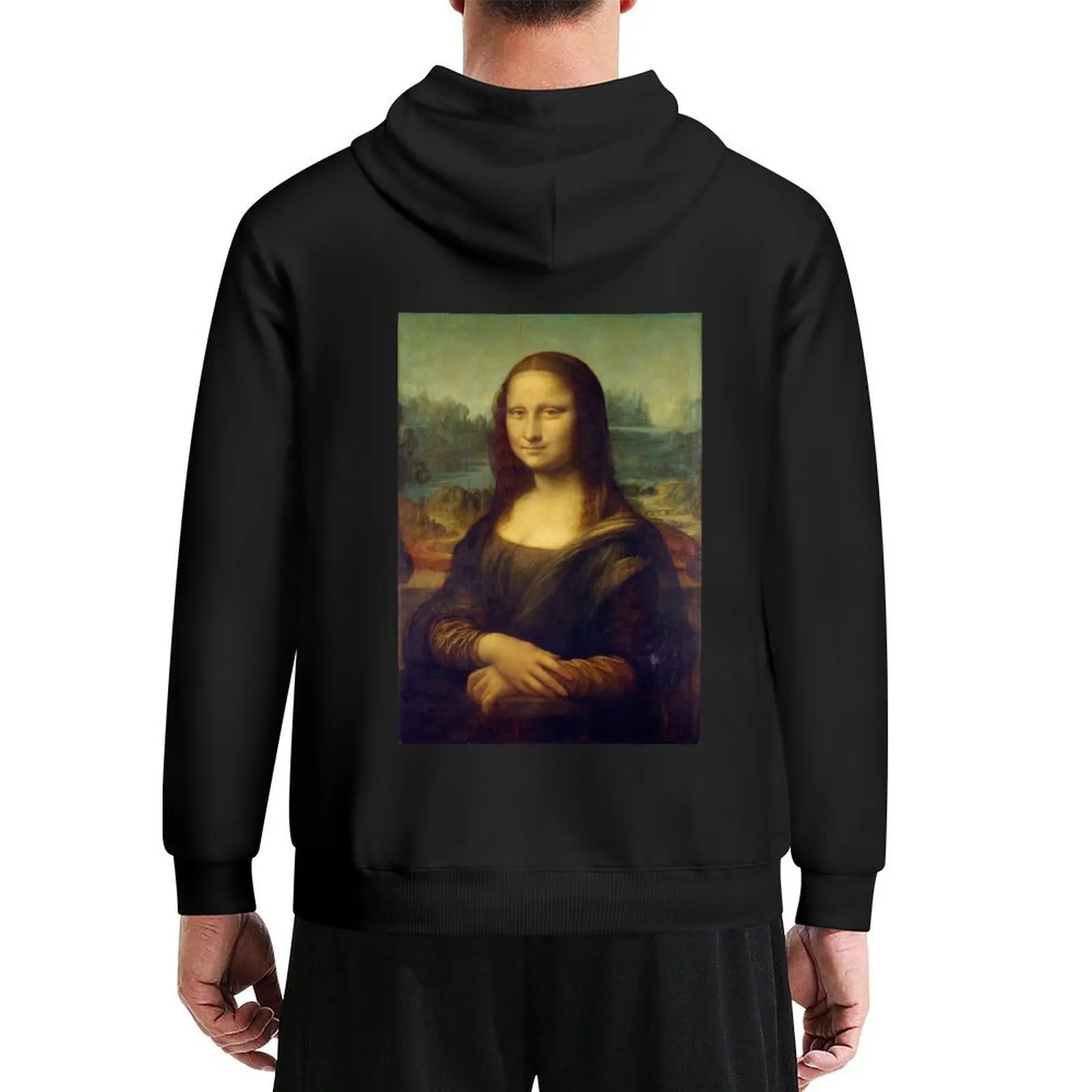 

Leonardo da Vinci : Mona Lisa (1506) Hoodie korean autumn clothes autumn new products fashion men tracksuit men