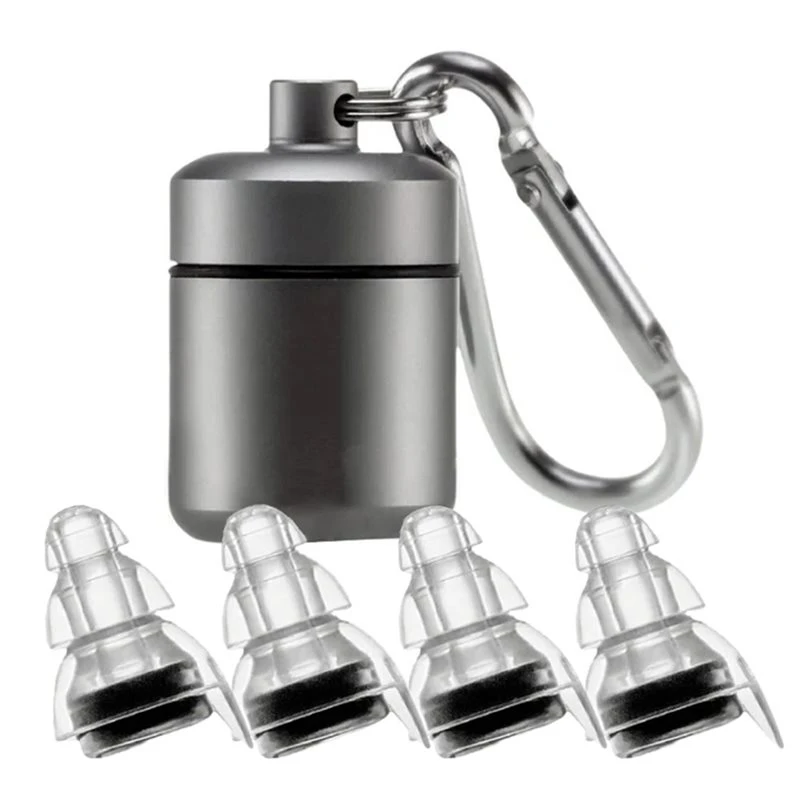 Beauty 2 Pairs High Fidelity Concert Earplugs 24Db Filter Technology Ear Protection For Music Festivals DJ's Nightclub