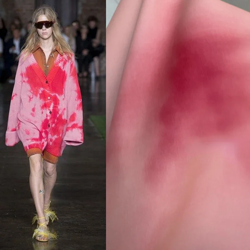 

Ткань из искусственной кожи, УФ-светочувствительная смена цвета, креативная ткань для пришивания двора, оптовая продажа, тканевый материал для шитья одежды