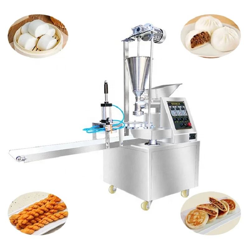 OEM Customize Commercial Automatic Filling Machine 2023 New Design Steamed Stuffed Bun Machine Multiple Mold Forming Processing