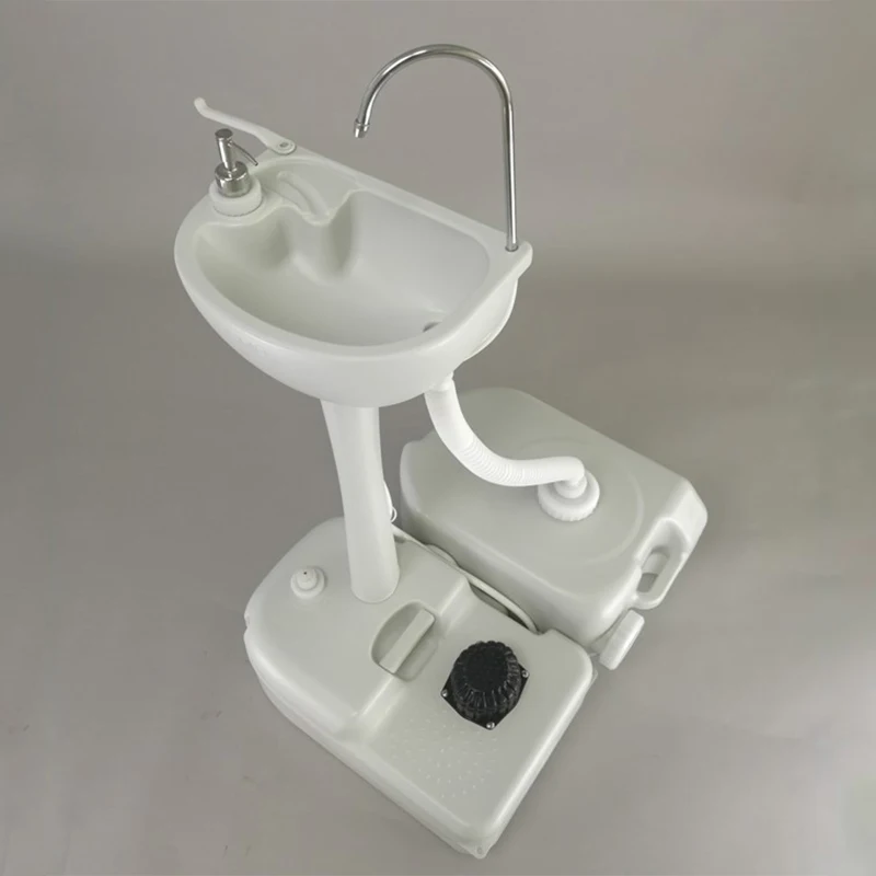 Outdoor BathRoom Sink And Faucet Complete Sets For RV ,Camping, Boat ,Sail ,Home Garden,Hospital CDC