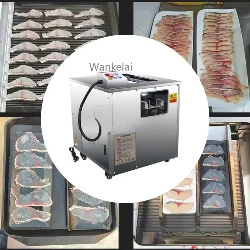 

Tilapia Slicer High Efficiency Electric Fish Cutter Black Carp Filleting Machine