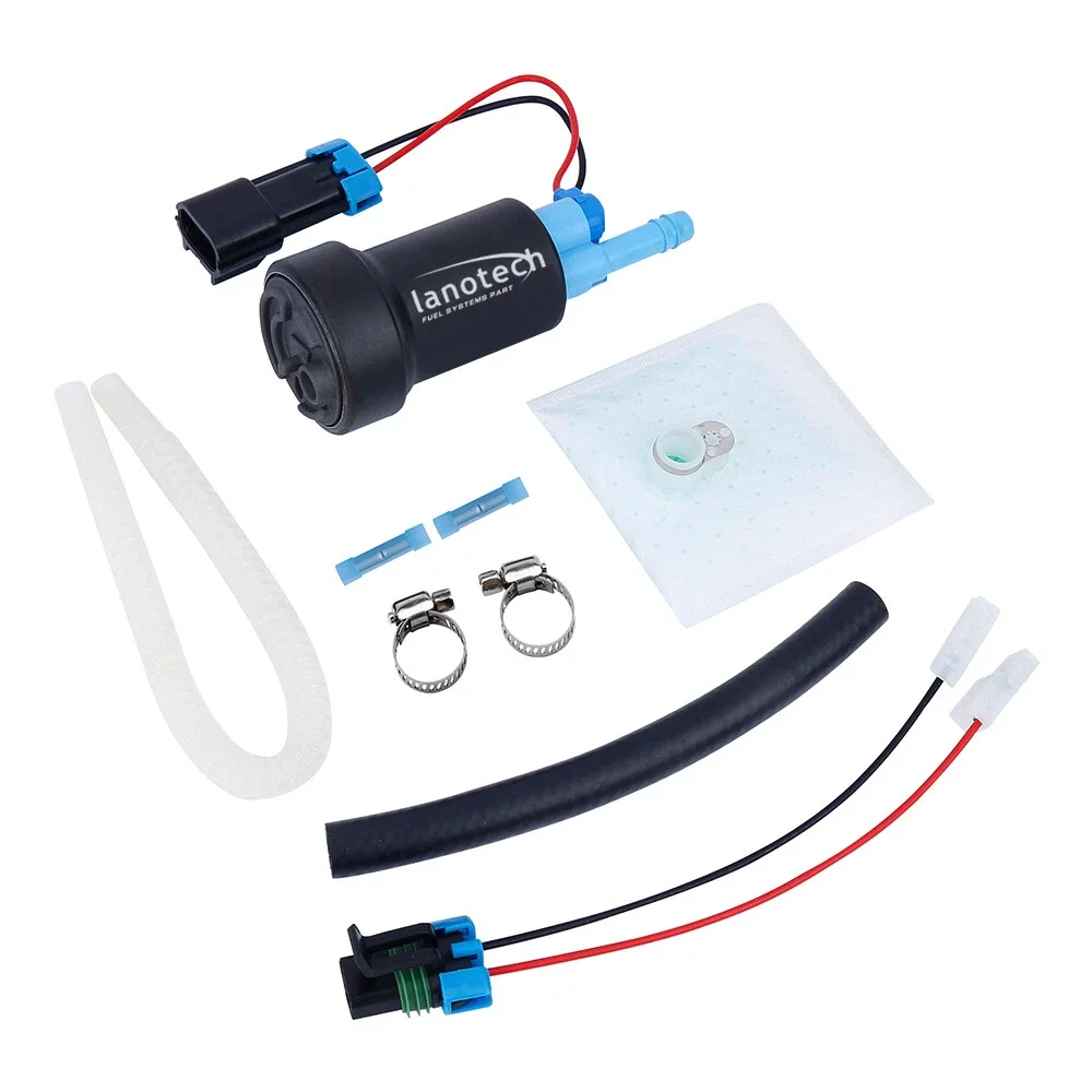 Lanotech 525lph F90000285 Hellcat مضخة الوقود ومجموعة التثبيت E85 لاستبدال Walbro/T1