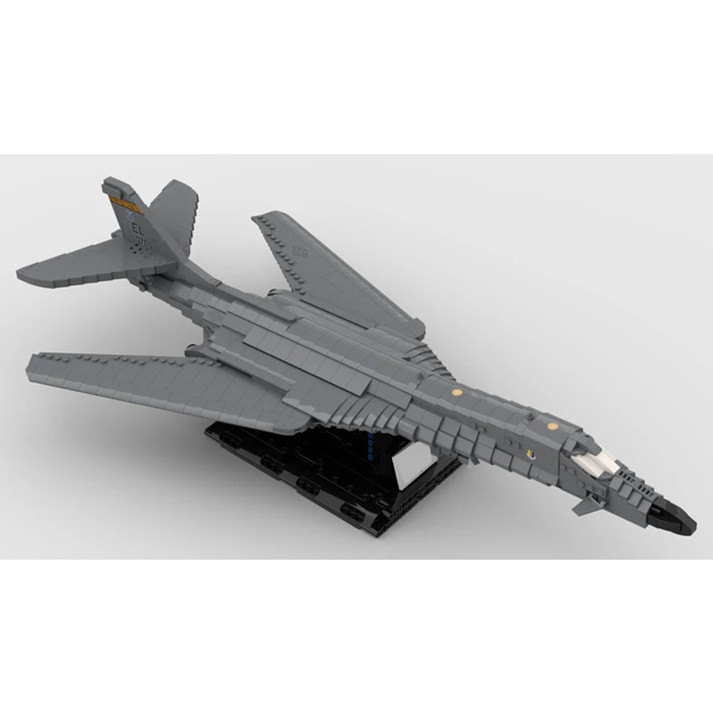 1:72 Scale B-1B Battleship Starfighter Bricks Moc Building Blocks DIY Assembly Bricks Creative Collection Toy Xmas Gift 1544PCS