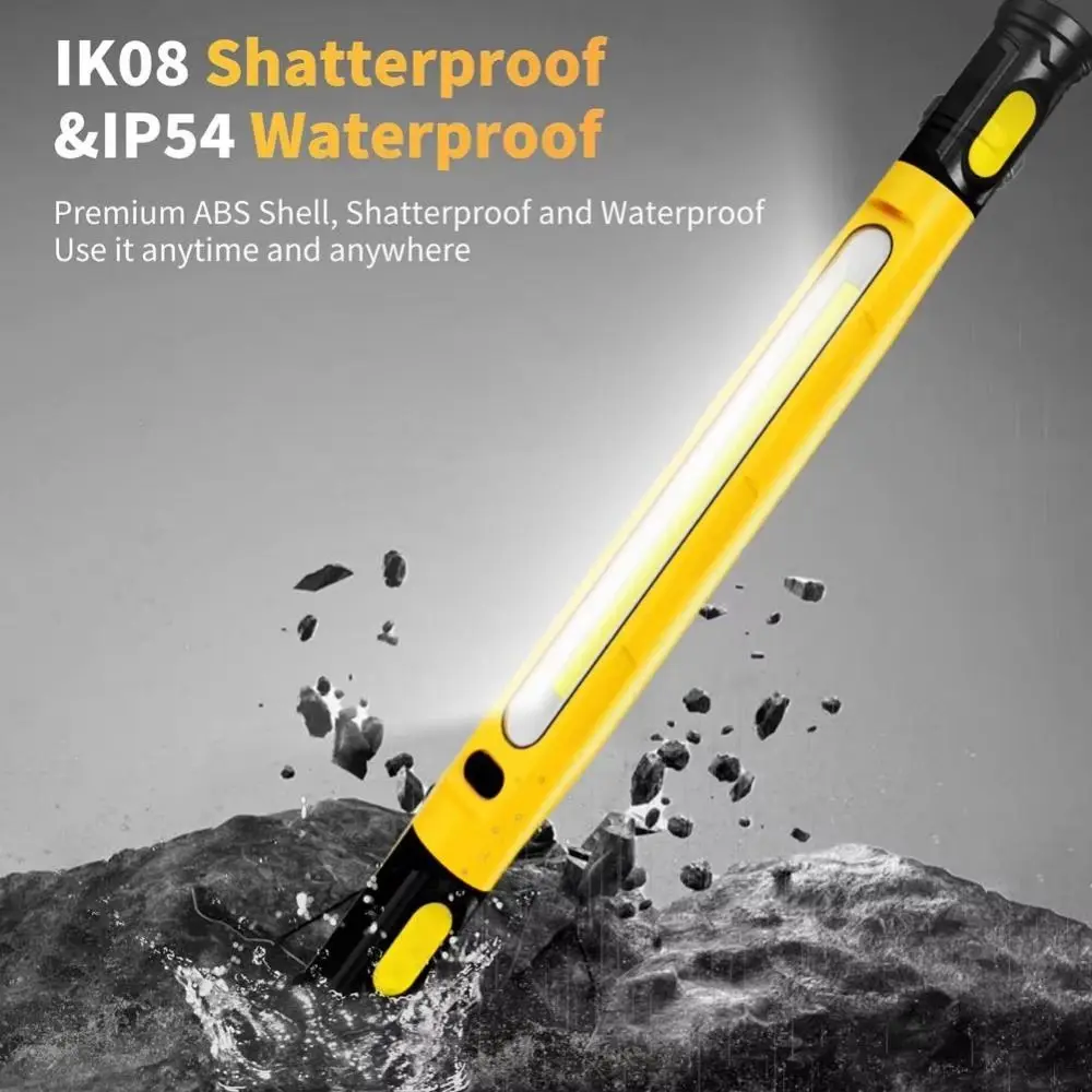 lampe-de-travail-led-super-lumineuse-base-magnetique-rotative-lampe-d'inspection-magnetique-portable-rechargeable-5200mah