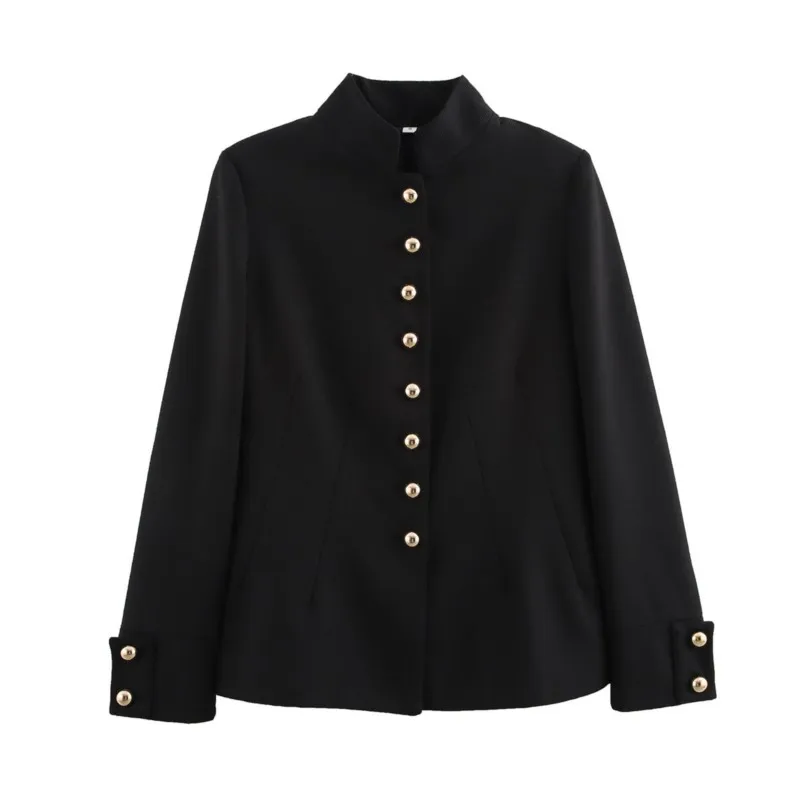 

2025 Autumn New Women's Short Jacket French-Inspired High-End Street-Chic Tops Daily Casual Single-breasted Dates Party Outfits