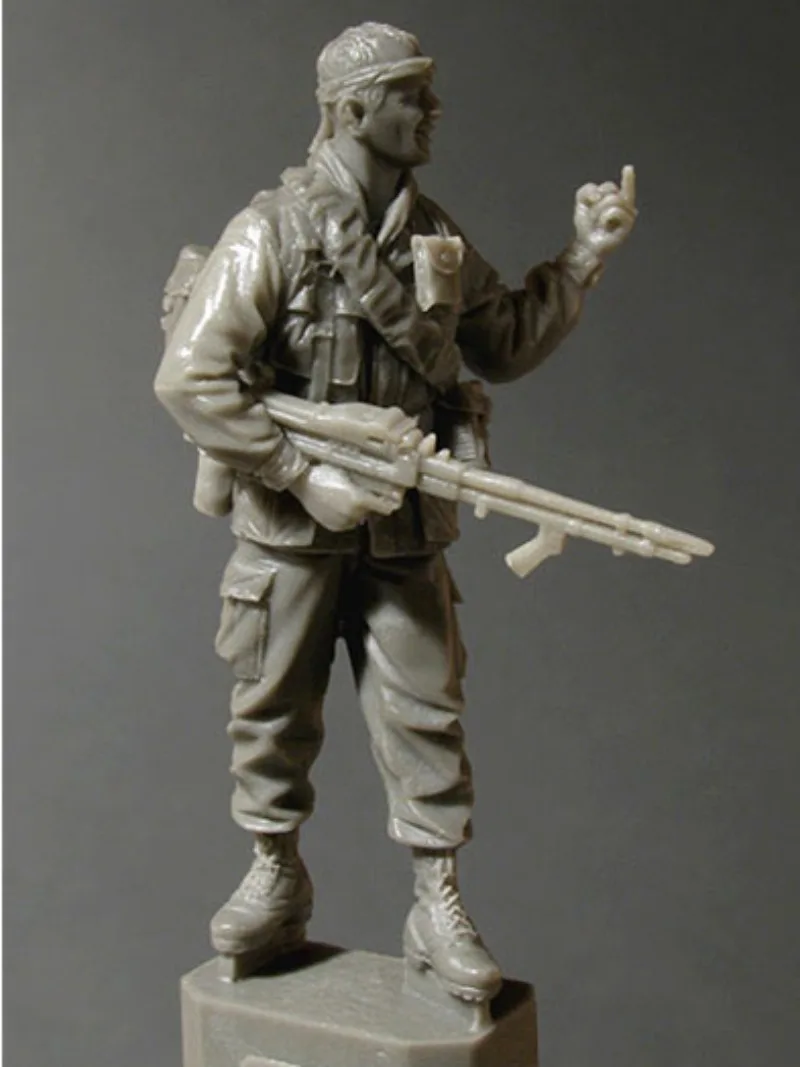 1:35 Scale Resin Figure Model Kit Hobby Miniature Statue Australian Special Forces Vietnam Unassembled and Unpainted Diorama Toy