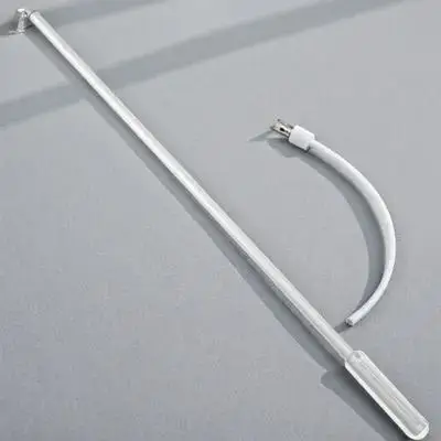 Modern Curtain Pull Rod 21 Inch Aluminum Alloy Curtain Wand Lightweight Sturdy Ergonomic Grip for Easy Sliding Drapery Control