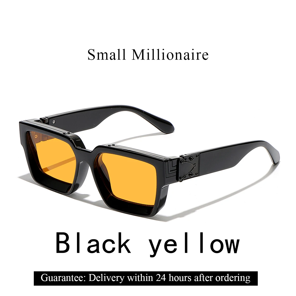 Ruiao Millionaire Sonnenbrille Schwarz 4