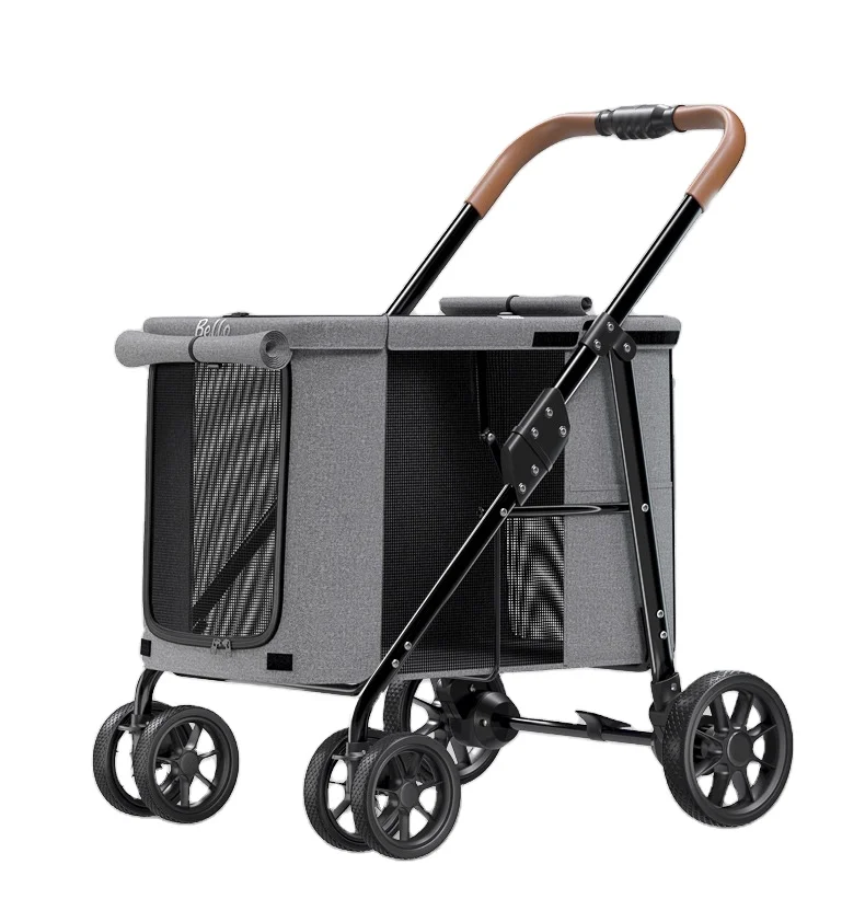 Wagon For Catspet Dog Stroller With Removable Carriage Pet Stroller For 2 Dogs