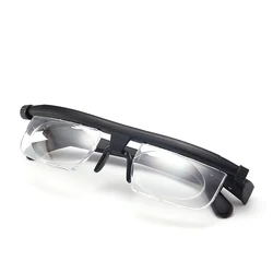 HD Adjustable Glasses Focus Adjustable Eyeglasses -3 To +6 Diopters Glasses Focal Length