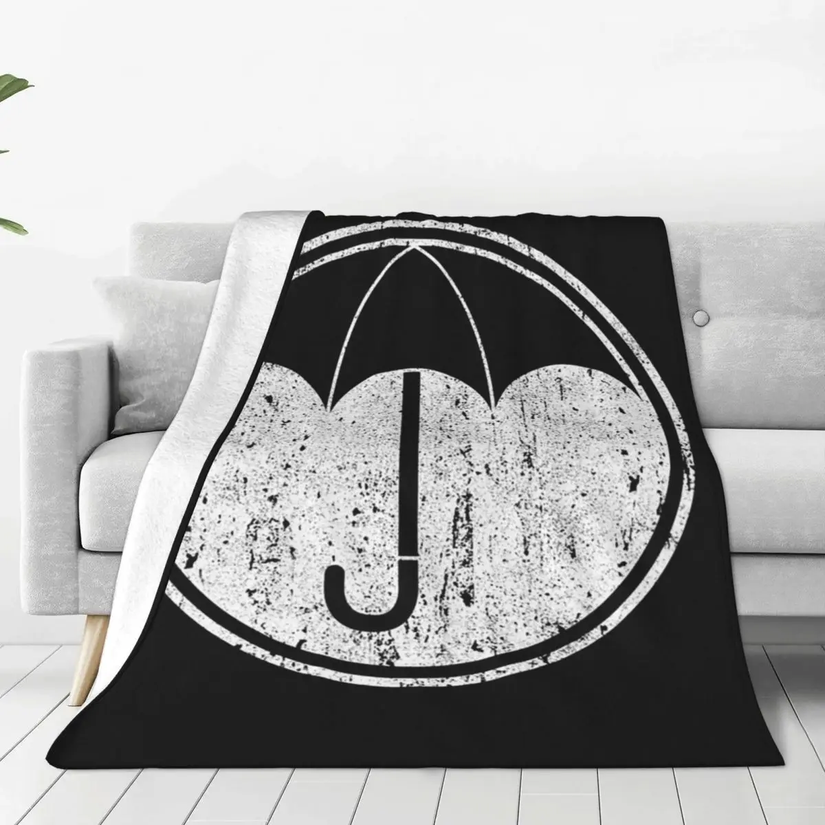 Umbrella Academy Symbol Blanket Fleece Warm Sofa Throw Blankets For Home Bedroom Office Throws Bedspread Quilt