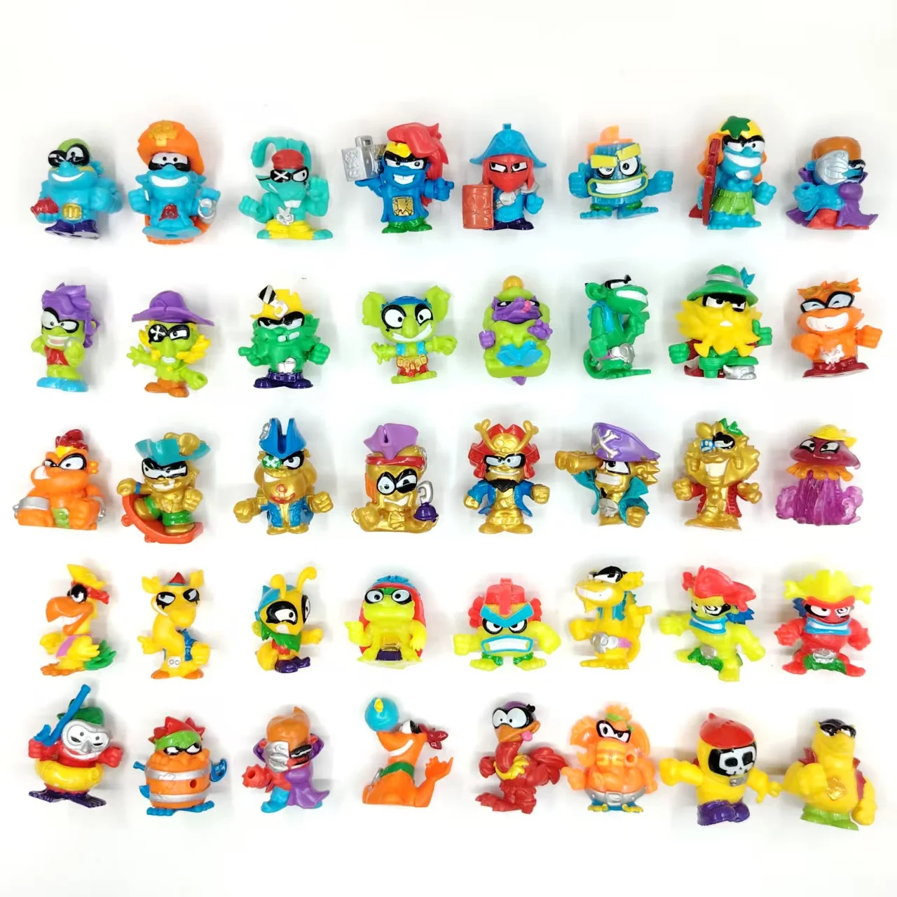 10-30 pezzi originali Piratix Action Figures Espanese Cartoon Game Figure Collection Giocattoli Ragazzi Migliori regali di Natale di compleanno
