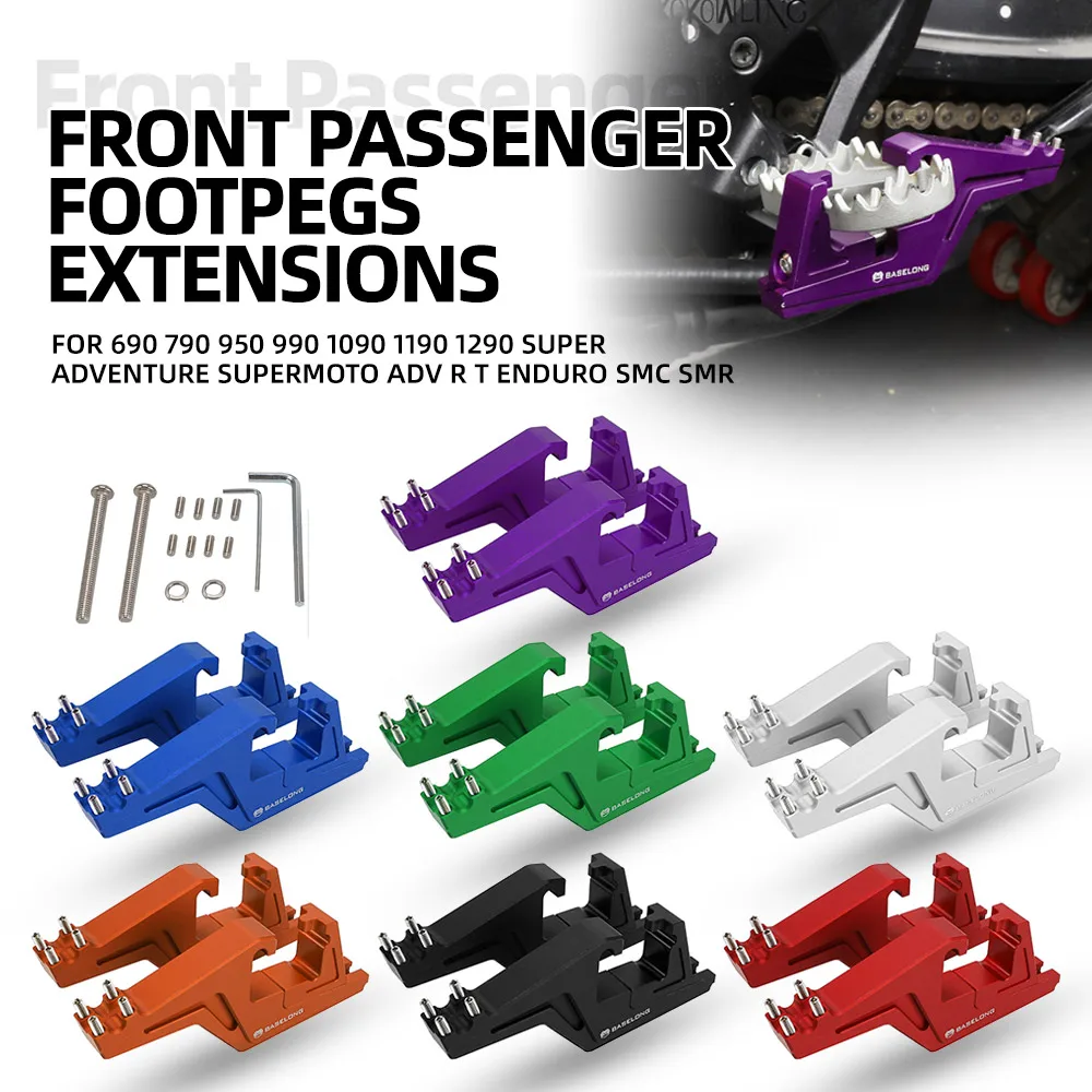 For 690 790 950 990 1090 1190 1290 Super Adventure Supermoto ADV R T Enduro SMC SMR Motorcycle Foot Rest Pegs Footrest Footpeg