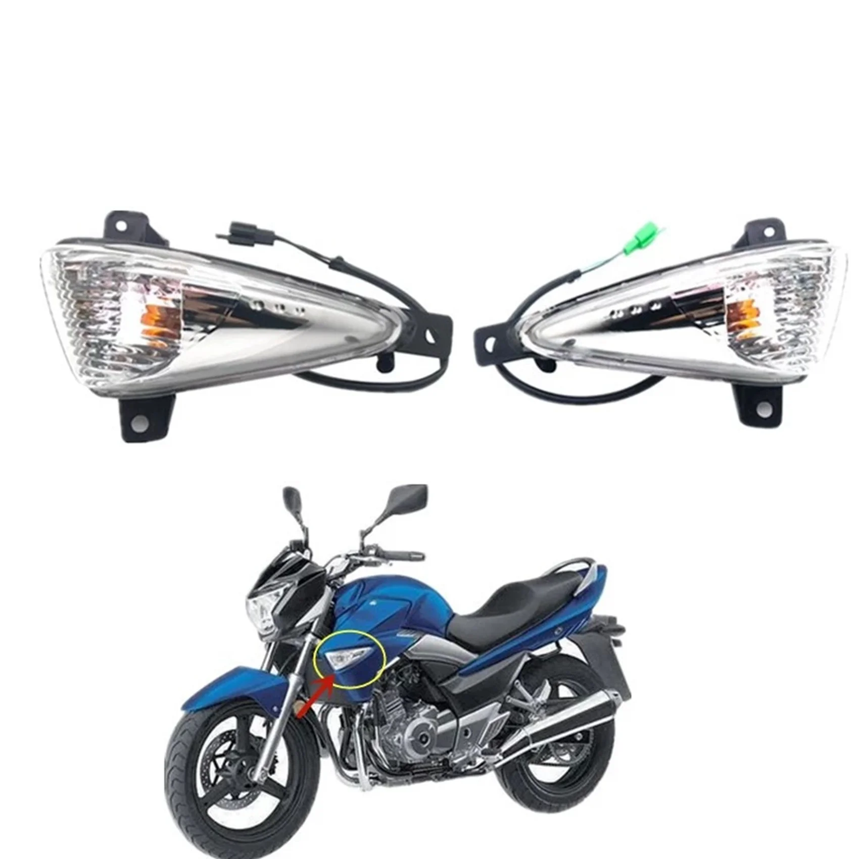 Motorcycle Front Fender Light for Suzuki GW250 Inazuma Haojue