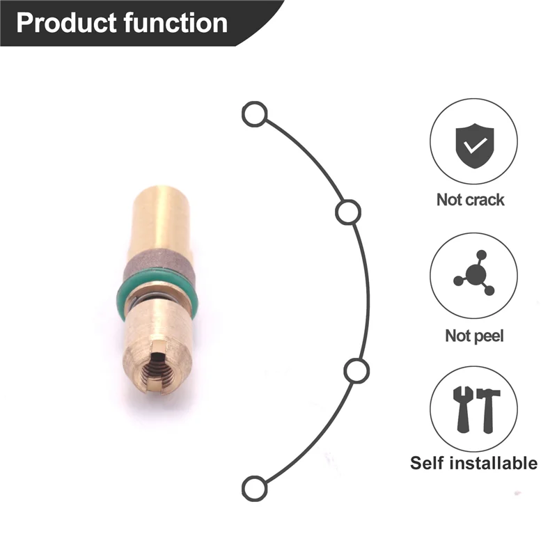 고압 구리 피스톤 헤드, 고압 펌프 피스톤 부품, 3 단, 6mm, 30Mpa