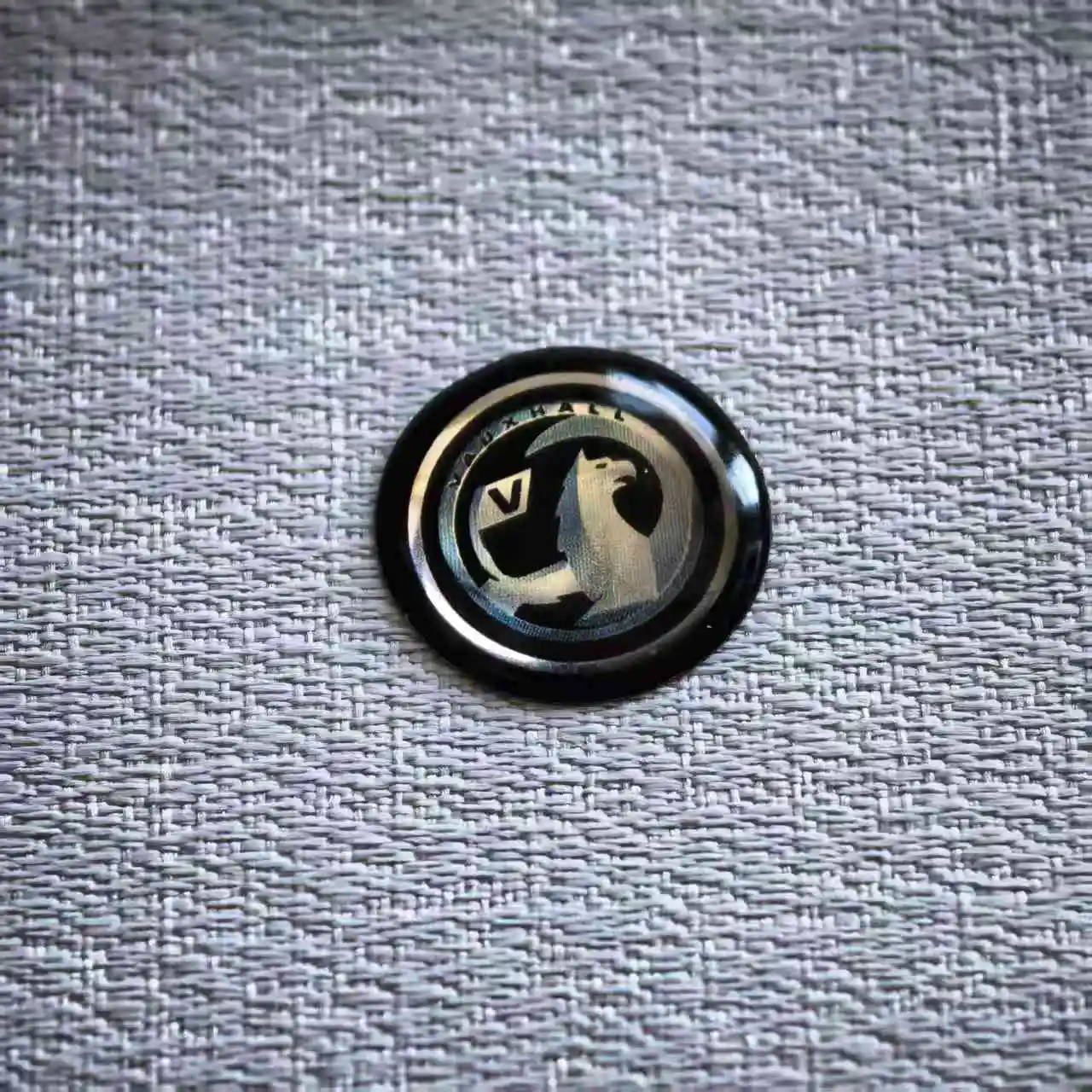 For VAUXHALL Corsa Zafira Insignia Mokka DIY 13mm 14mm Epoxy Crystal Car Key Shell Fob Sticker Remote Emblem Symbol Badge  Label