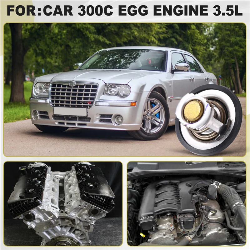 

A03Z-4792898AD Car Cooling System Engine Coolant Thermostat For Chrysler 300C EGG Engine 3.5L New High Quality Accessories