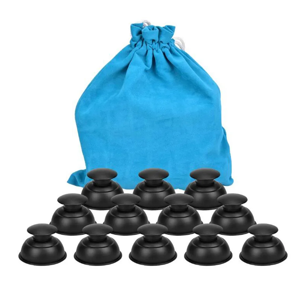 

12Pcs Silicone Vacuum Cupping Massager for Muscle Improved Blood Flow Suction Massage Cups