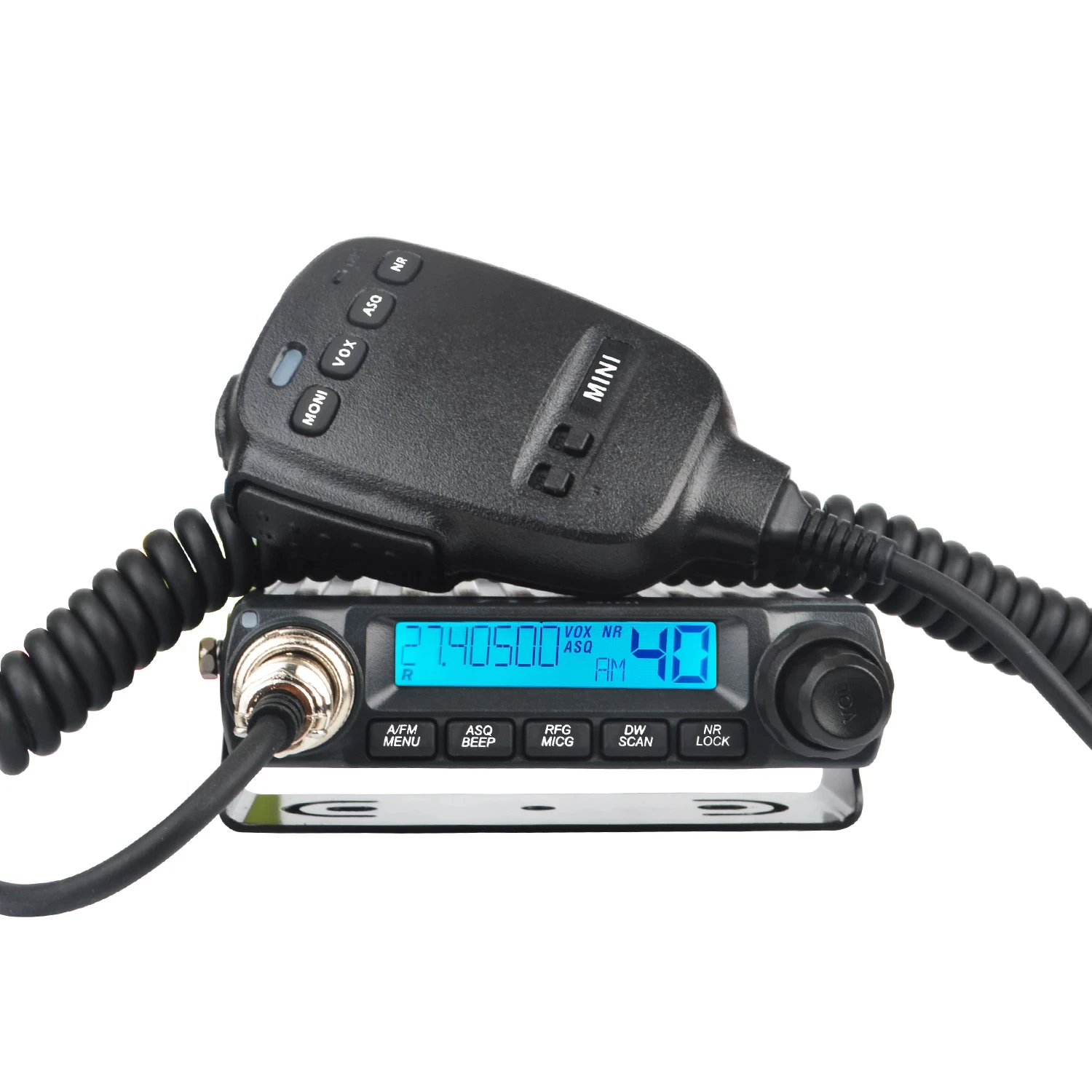 TYT 11M 27MHz CB Radio 40CH FM 4W Compact Mini European  Band Mobile Transceiver