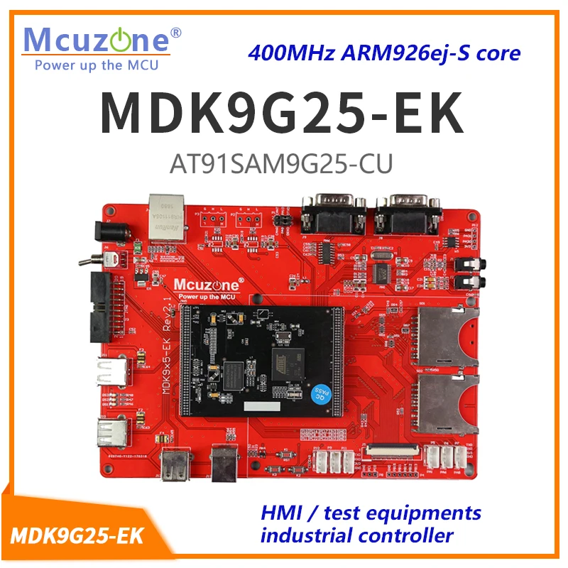 MDK9G25-EK, AT91SAM9G25,400MHz CPU, 128MB DDR2, Ethernet, USB HighSpeed, LINUX atmel arm9 SAM9G25 CAMERA ISI UART