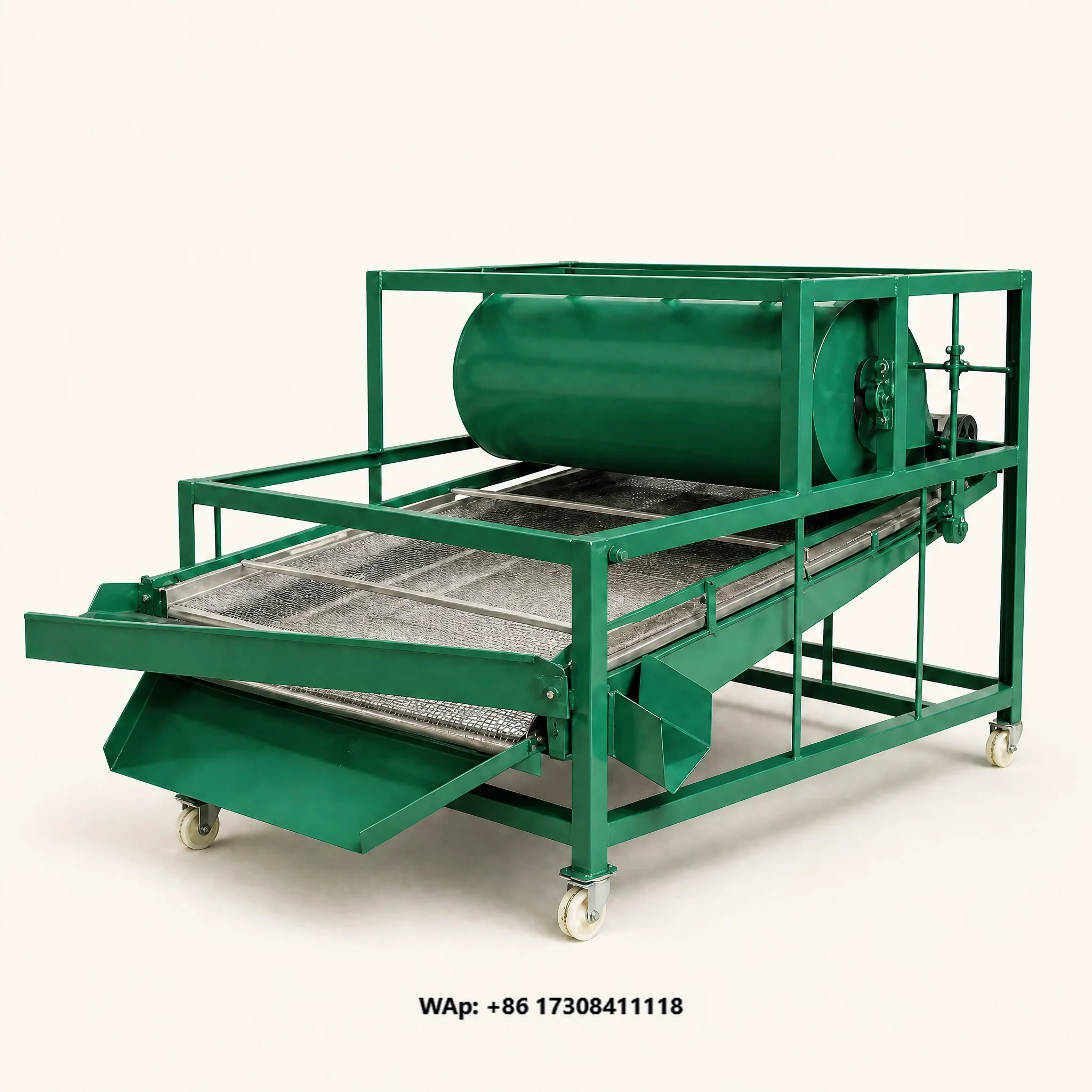 Multi Grain Screening Machine Cereals Cleaner Winnowing Machine Double Layer Sieve Small Medium Large 1000kg 2000kg 3000kg